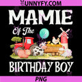 Mamie of The Birthday Boy PNG, Farm Animal Bday Party PNG