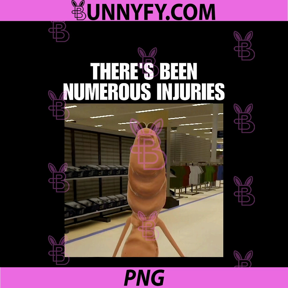 Marcus The Worm PNG, There's Been Numerous Injuries PNG