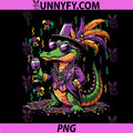 Mardi Gras Alligator PNG, Carnival New Orleans PNG