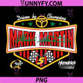 Mark Martin Hendrick Motorsports PNG, Black Performance PNG