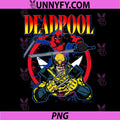 Marvel Deadpool & Wolverine PNG, Iconic Buds Big Chest Logo PNG