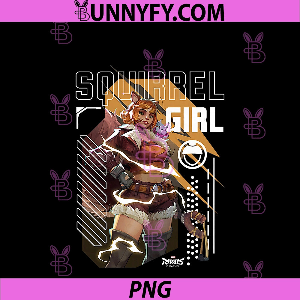 Marvel PNG, Squirrel Girl PNG