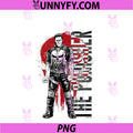 Marvel Spider-Man New Day PNG, The Punisher Red Distressed Skull PNG