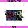 Marvel Studios Spider-Man Brand PNG, New Day Heroes and Villains PNG