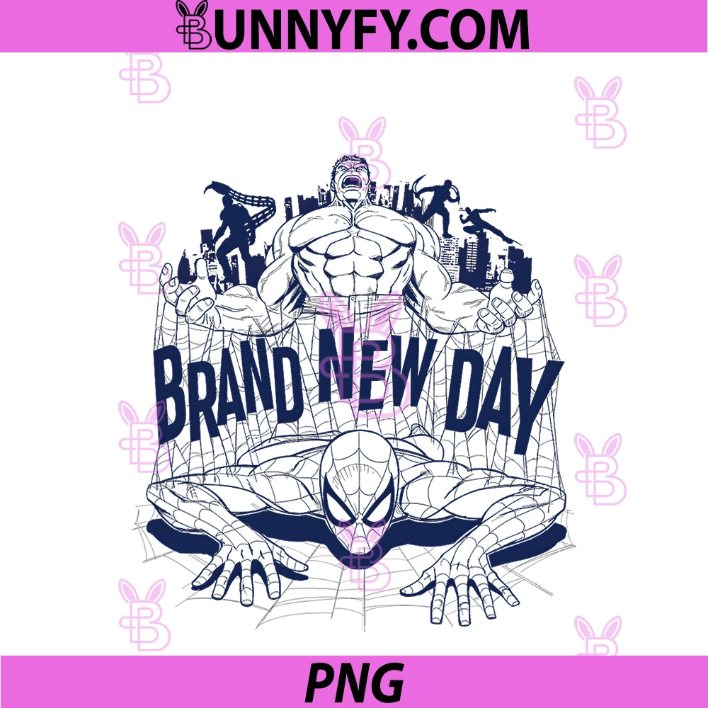 Marvel Studios Spider-Man Brand PNG, New Day Hulk & Villains PNG