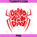 Marvel Studios Spider-Man Brand PNG, New Day Spider-Symbol Title PNG