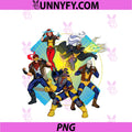Marvel X-Men '97 Ready To Fight PNG, Wolverine Jean Grey Cyclops PNG