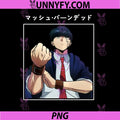 Mash Burnedead Muscles Anime Magic PNG, Funny Cool Cute Manga Guy PNG