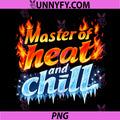Master of Heat and Chill PNG, HVAC Thermostat Humor PNG