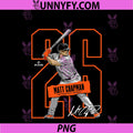 Matt Chapman  San Francisco PNG, Baseball Players  MLBMAT302N PNG