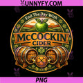 McCockin Cider McCain PNG, Funny St Patrick’s Day PNG
