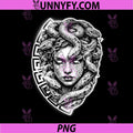 Medusa Stone Goddess PNG, Snake Serpent Meandros Design PNG