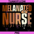 Melanated Nurse PNG, Black History Month PNG, African Roots HBCU PNG