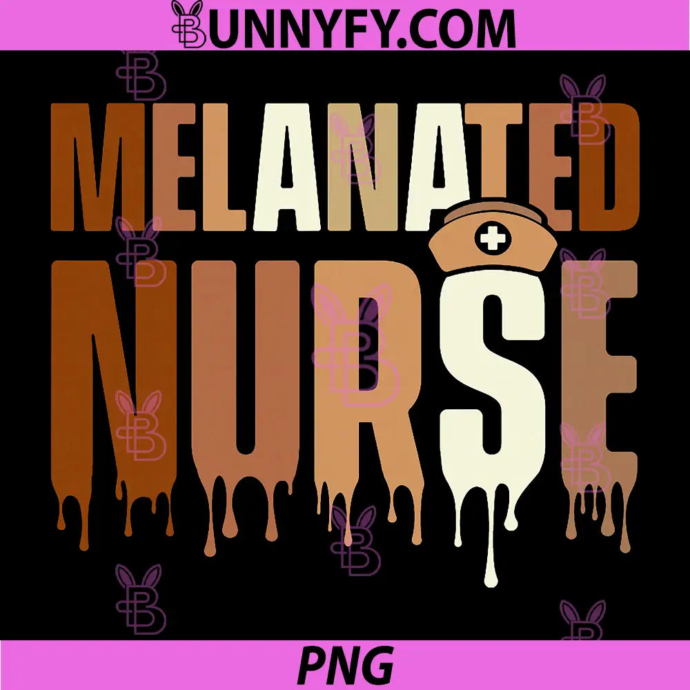 Melanated Nurse PNG, Black History Month PNG, African Roots HBCU PNG