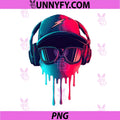Melting Sports Ball Character PNG, Retro Streetwear Aesthetic PNG