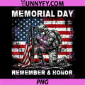 Memorial Day Remember and Honor PNG, Patriotic US Flag Military PNG
