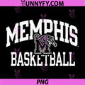Memphis Tigers Basketball PNG, Arch Royal Officially Licensed PNG