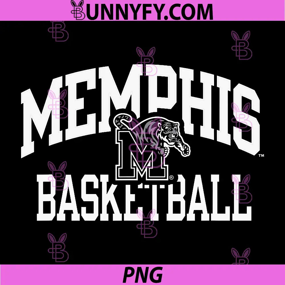 Memphis Tigers Basketball PNG, Arch Royal Officially Licensed PNG