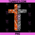 I Can Do All Things Through Christ PNG, Philippians 4 13 Cross PNG