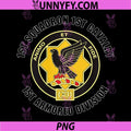 Mens 1st Squadron 1st PNG, Cavalry 1st Armored Division Military Vet PNG