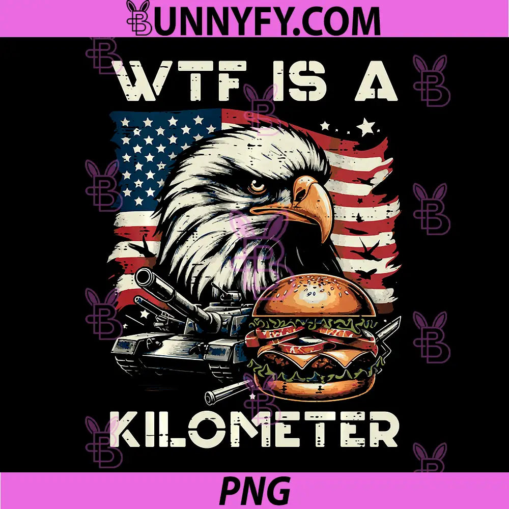 4th of July Eagle Kilometer PNG, Funny American Meme PNG