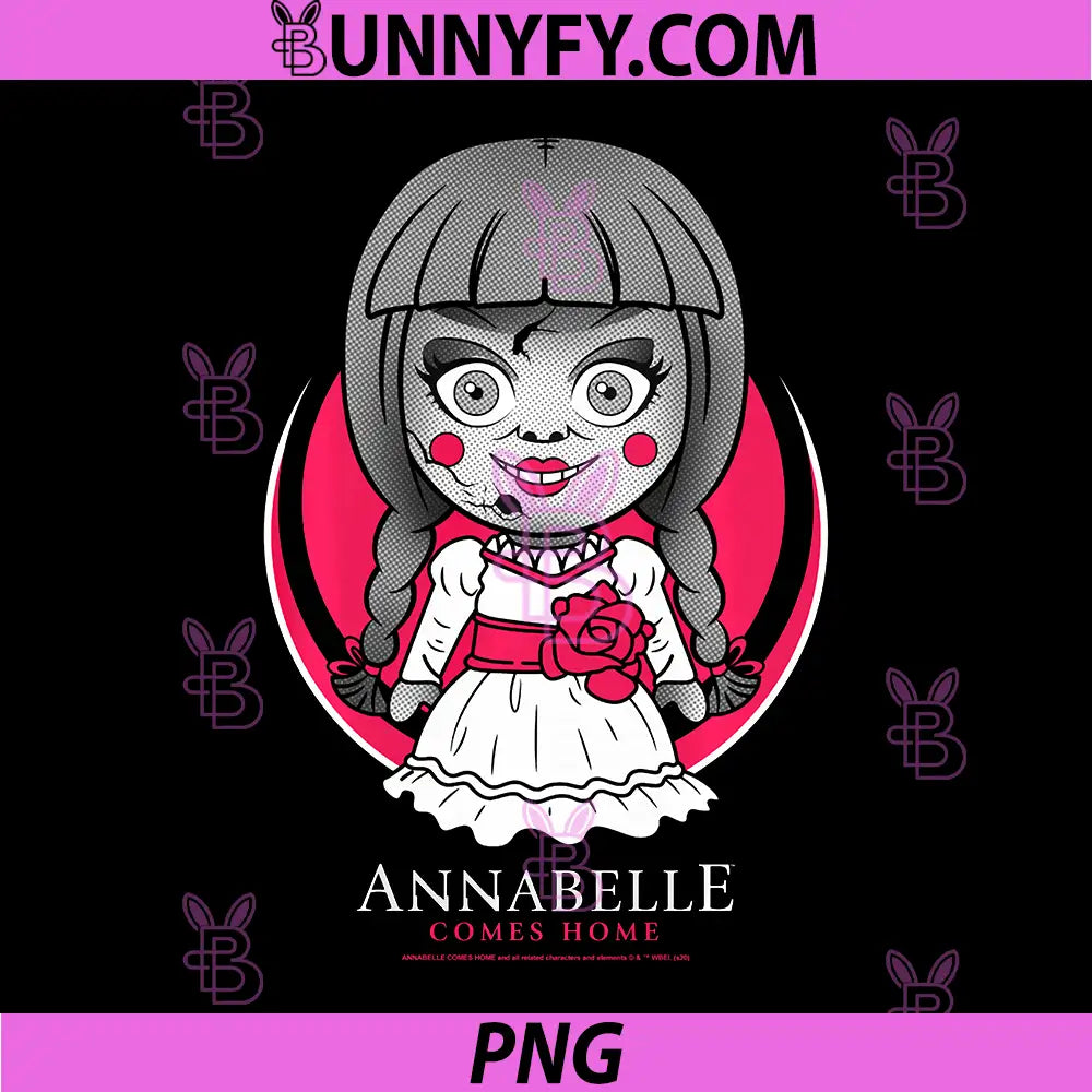 Annabelle Comes Home Chibi PNG, Annabelle Performance PNG
