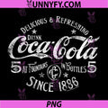 Coca-Cola Delicious And Refreshing PNG, Distressed Sale Sign Logo PNG