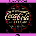 Coca-Cola Drink In Bottles PNG, Vintage Logo Performance PNG