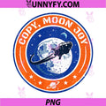 Moon Joy Funny PNG, Astronaut Mission Quote PNG