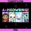 Gabbys Dollhouse Group Box PNG, Up A Wall! Performance PNG