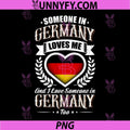 Mens Germany Heart Flag PNG, Someone in Germany Loves Me Performance PNG