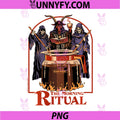 Mens Morning Ritual Santanic Coffee PNG, Sarcastic Funny Adult Humor PNG
