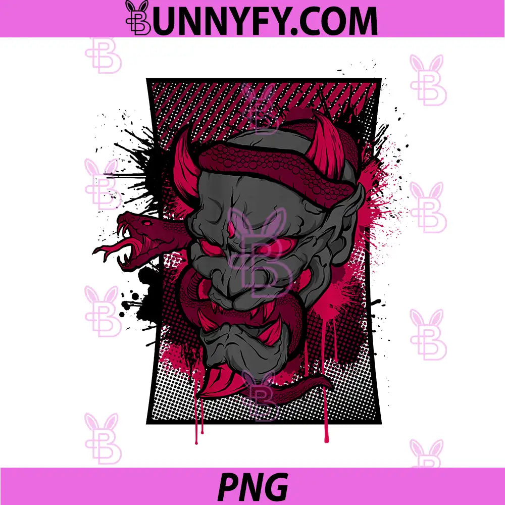 Scary Skull Snake PNG, Halloween Evil Possessed PNG