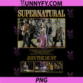 Supernatural Group Shot Boxy Join The Hunt PNG, Crew Names Performance PNG