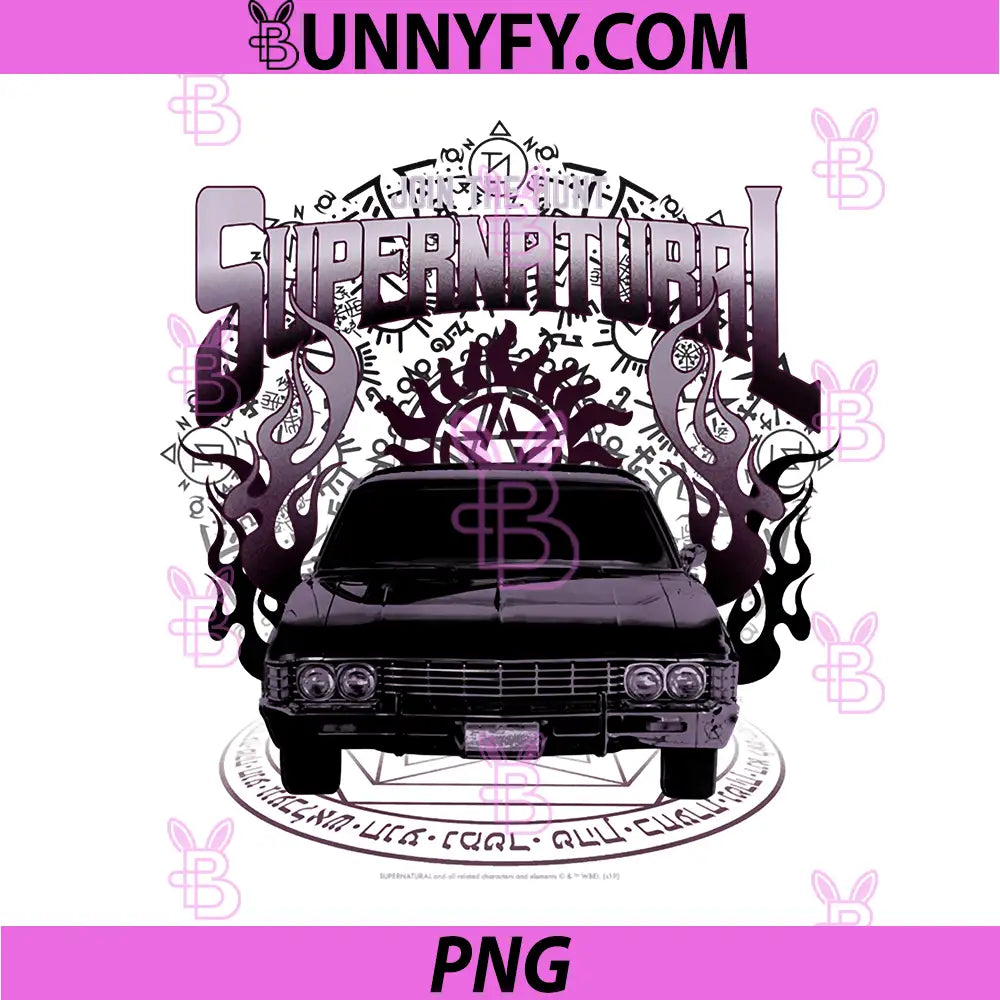 Supernatural Metallicar PNG, Join The Hunt Performance PNG