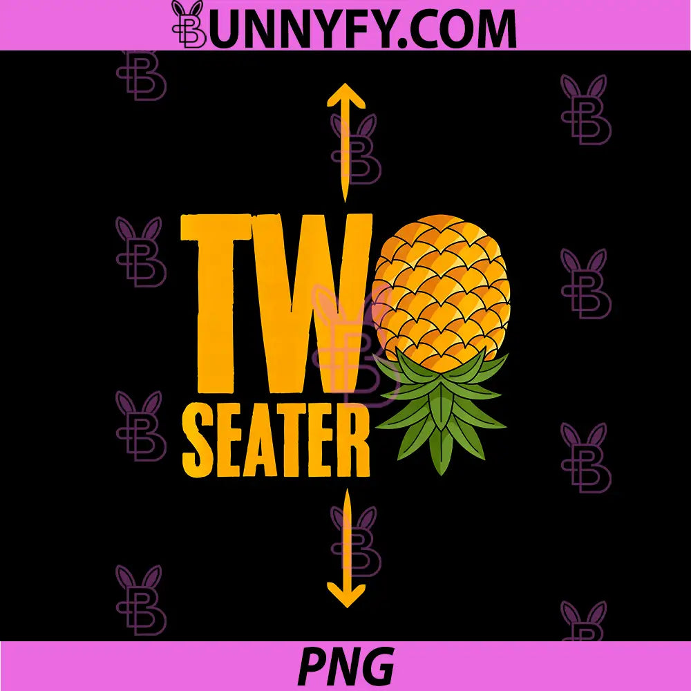 Two Seater PNG, Upside Down Pineapple Swinger PNG