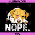 Mens Womens Kids Sleep Nope PNG, Dog Lover Jack Russell Terrier PNG