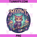 Meowl Cat Owl Meme PNG, Brainrot Kids Cursed Silly Gen Alpha Cute PNG