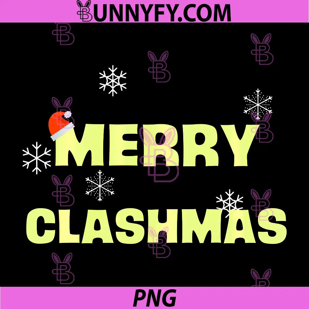 Merry Clashmas PNG, Christmas Holiday Clash PNG