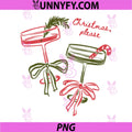 Christmas Cocktail Illustration PNG, Hand Drawn Holiday Drink PNG