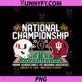 Miami Vs Indiana CFP National PNG, Championship 2026 Helmets PNG