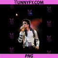 Michael Jackson PNG, Sings Live Bad Tour 1988 PNG