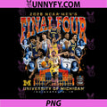 Michiga Basketball PNG, Final Four March Madness Team Nil PNG