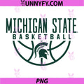 Michigan State PNG, MSU Spartans Basketball Arch PNG
