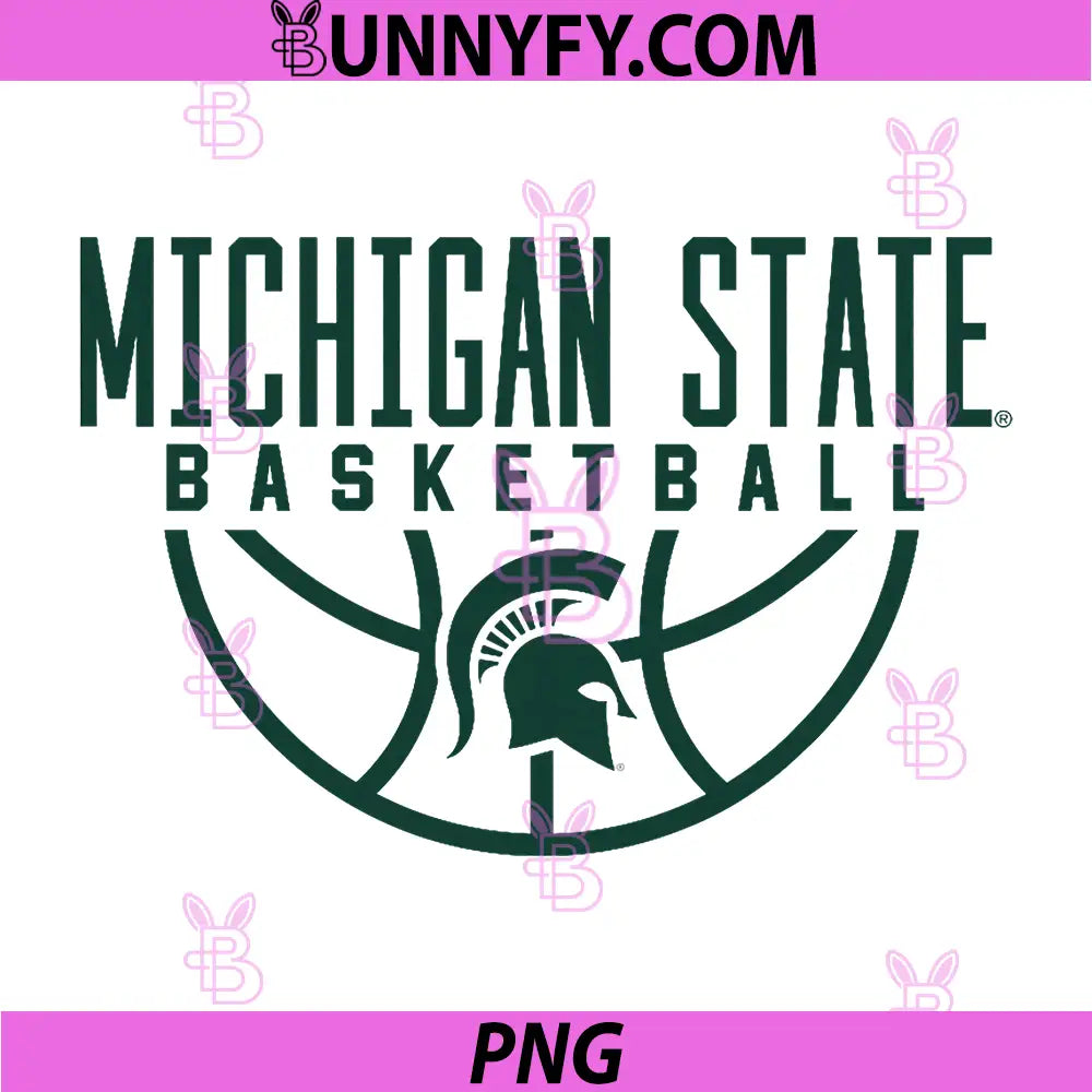 Michigan State PNG, MSU Spartans Basketball Arch PNG