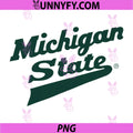 Michigan State Spartans PNG, Custom Officially Licensed PNG