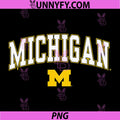 Michigan Wolverines PNG, Arch Over Navy Officially Licensed PNG