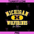 Michigan Wolverines PNG, Varsity Navy Officially Licensed PNG