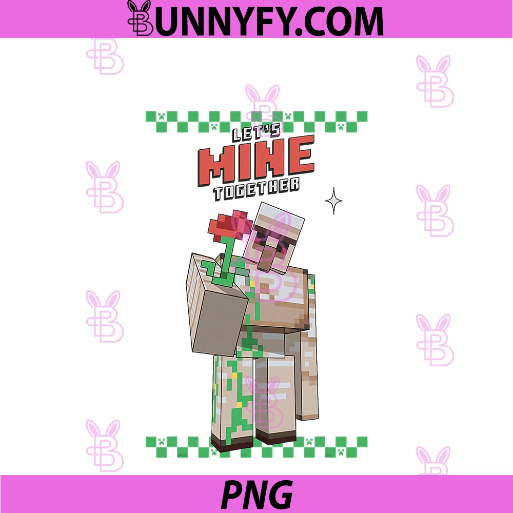 Minecraft Iron PNG, Golem Rose PNG