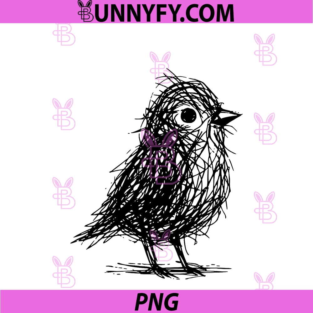 Minimal Line Art Minimalist PNG, Abstract Sketch Scribble Bird PNG